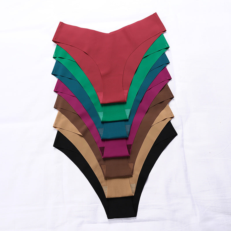 Signature Seamless Brief 3-Pack, ice silk, view 8