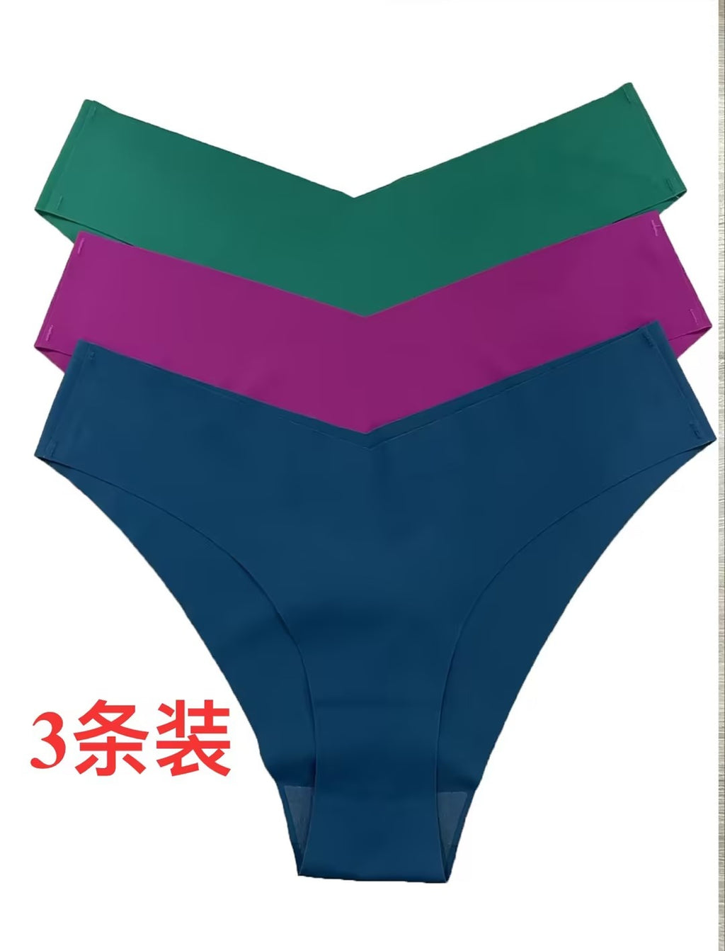 Signature Seamless Brief 3-Pack, ice silk, view 11