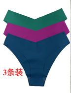 Signature Seamless Brief 3-Pack, ice silk, view 11