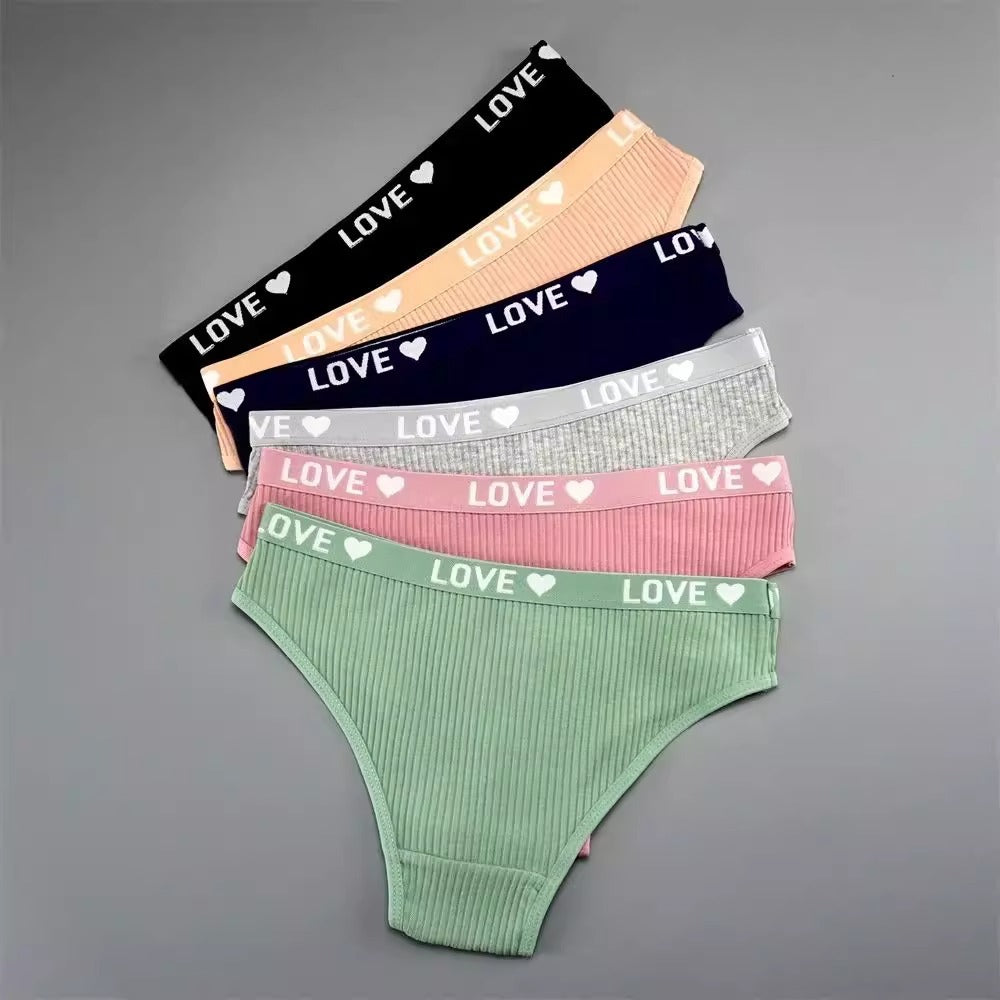Women's Ribbed Cotton Brief by Carolina Salinas Designs