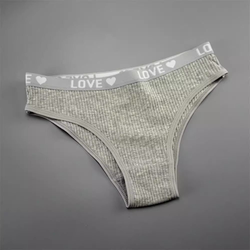 Ribbed Cotton Brief, view 11