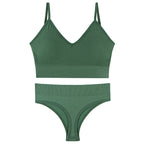 Push-Up Triangle Bra Set, wireless, view 10