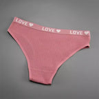 Ribbed Cotton Brief, view 2