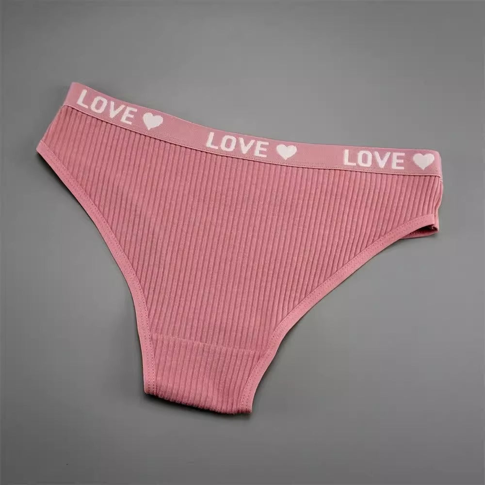 Ribbed Cotton Brief, view 2