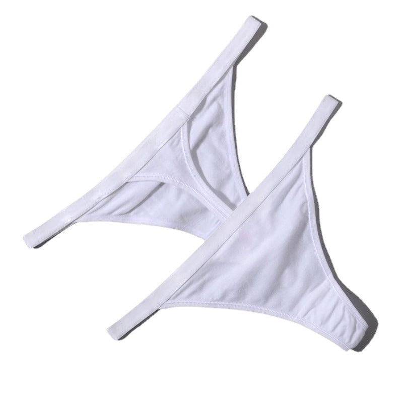 Cotton-Lined Thong, view 7