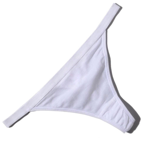 Cotton-Lined Thong, view 4
