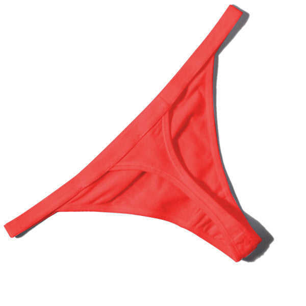Cotton-Lined Thong, view 6