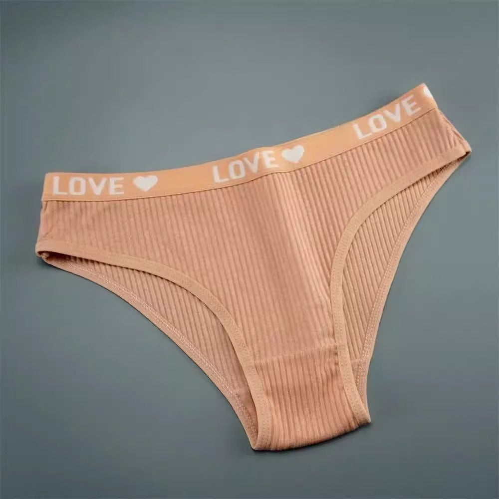 Ribbed Cotton Brief, view 6