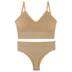 Push-Up Triangle Bra Set, wireless, view 13