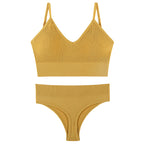 Push-Up Triangle Bra Set, wireless, view 16
