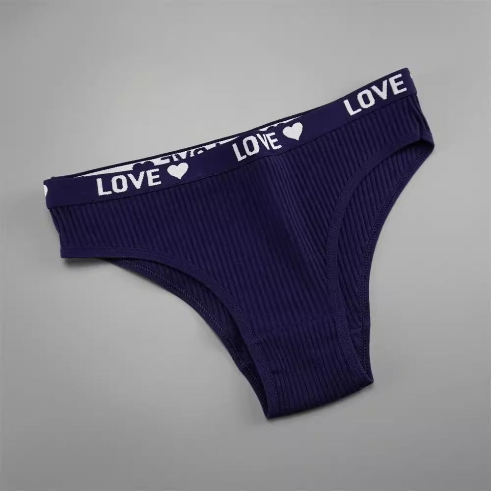 Ribbed Cotton Brief, view 8