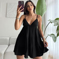 Lace V-Neck Nightgown, view 4