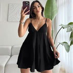 Lace V-Neck Nightgown, view 4